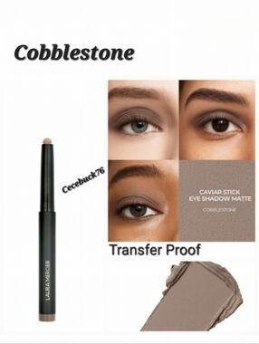 🌺Laura Mercier Cobblestone Caviar Stick Cream Eyeshadow Transfer Proof